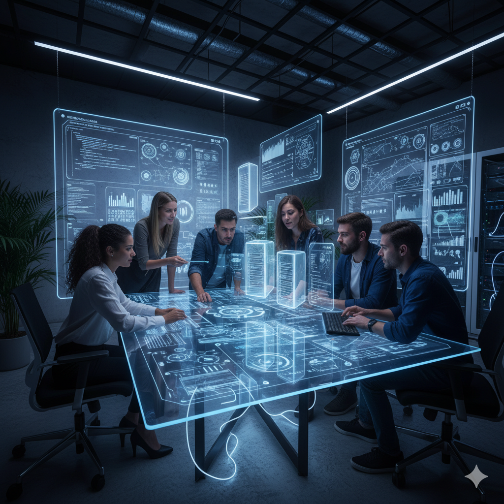 The Tech Team illustration